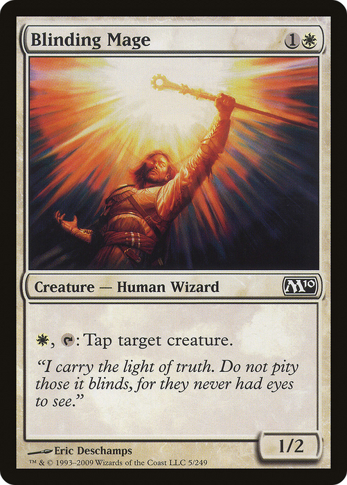 Blinding Mage (M10-005) - common - Foil