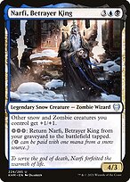 Narfi, Betrayer King (KHM-224) - uncommon: (snow) - Foil