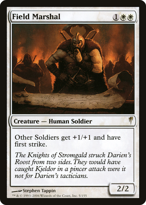 Field Marshal (CSP-005) - rare - Foil
