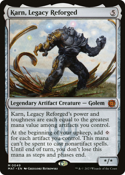 Karn, Legacy Reforged (MAT-049) - mythic