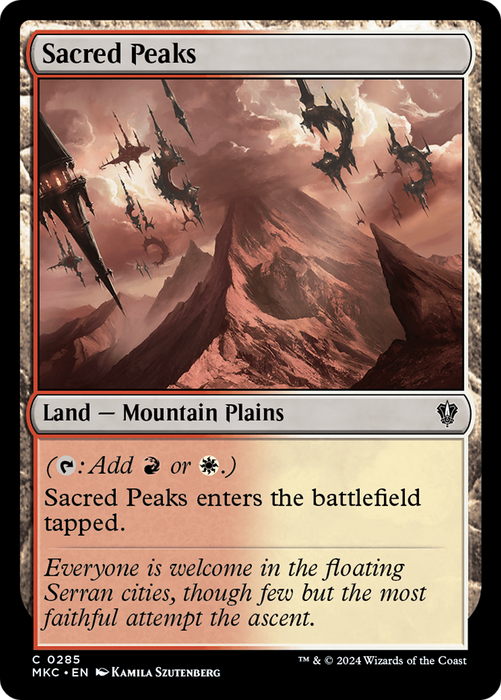Sacred Peaks (MKC-285) - common