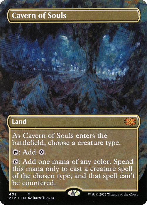 Cavern of Souls (2X2-402) - mythic (Borderless) - Foil