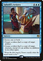 Saheeli's Artistry (KLD-062) - rare - Foil