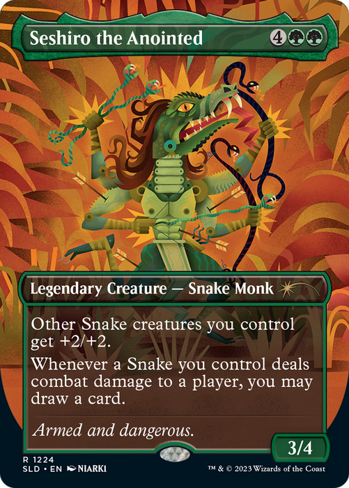 Seshiro the Anointed (SLD-1224) - rare (Borderless)