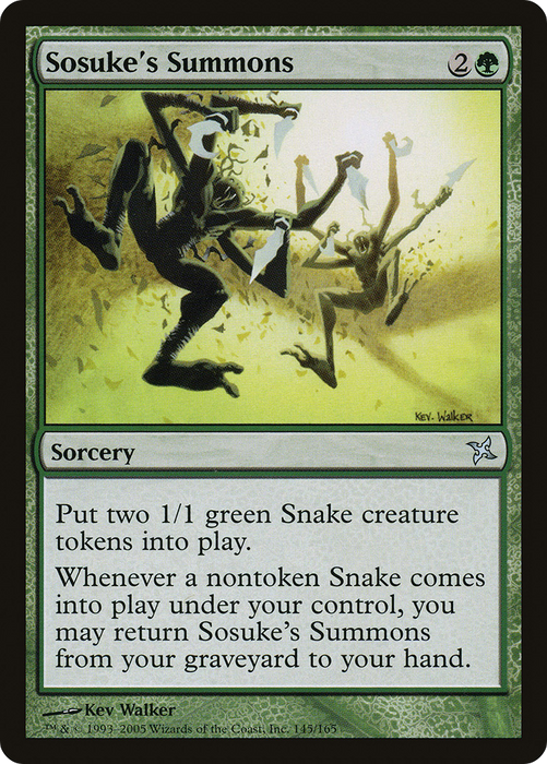 Sosuke's Summons (BOK-145) - uncommon - Foil
