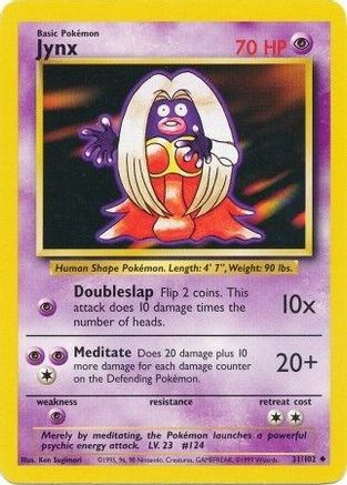 Jynx (031/102) - BS  - Uncommon