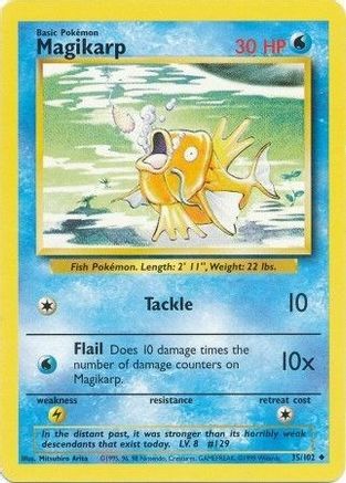 Magikarp (035/102) - BS  - Uncommon