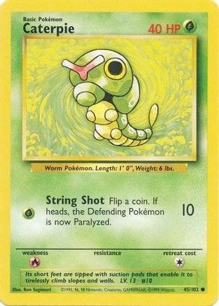 Caterpie (045/102) - BS  - Common