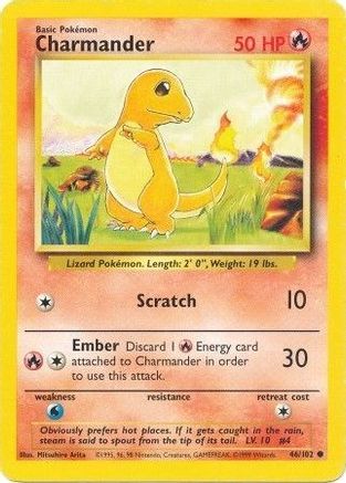 Charmander (046/102) - BS  - Common