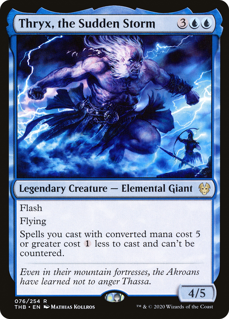 Thryx, the Sudden Storm (THB-076) - rare