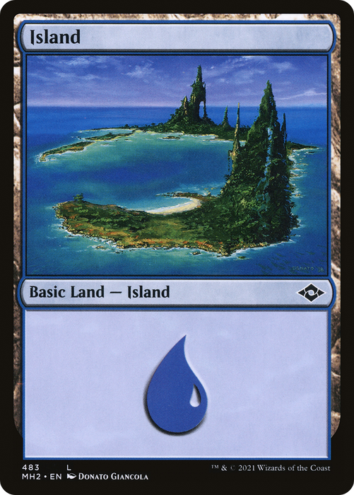 Island (MH2-483) - common - Foil
