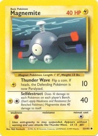 Magnemite (053/102) - BS  - Common