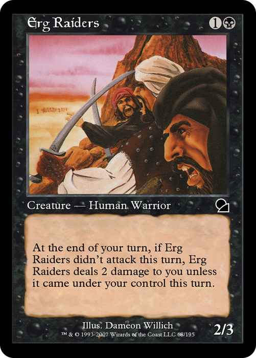 Erg Raiders (ME1-068) - common - Foil