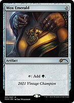 Mox Emerald (OVNT-2021A) - mythic