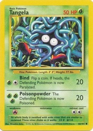 Tangela (066/102) - BS  - Common
