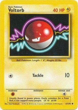 Voltorb (067/102) - BS  - Common