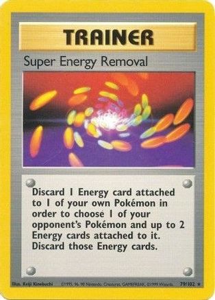 Super Energy Removal (079/102) - BS  - Rare