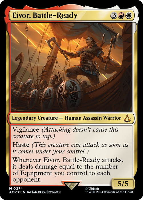 Eivor, Battle-Ready (ACR-274) - mythic - Foil