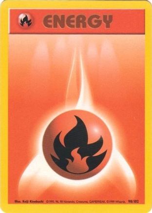 Fire Energy (098/102) - BS  - Common
