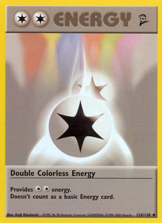 Double Colorless Energy (124/130) - BS2  - Uncommon