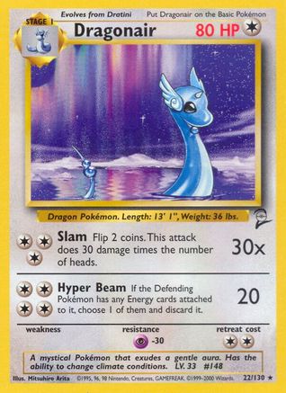 Dragonair (022/130) - BS2  - Rare
