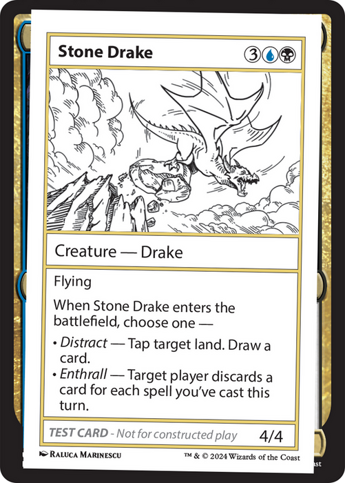 Stone Drake (MB2PC-363) - rare