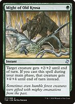 Might of Old Krosa (TSR-217) - uncommon