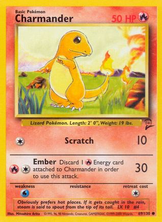 Charmander (069/130) - BS2  - Common