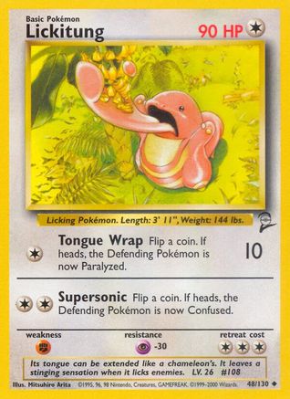 Lickitung (048/130) - BS2  - Uncommon
