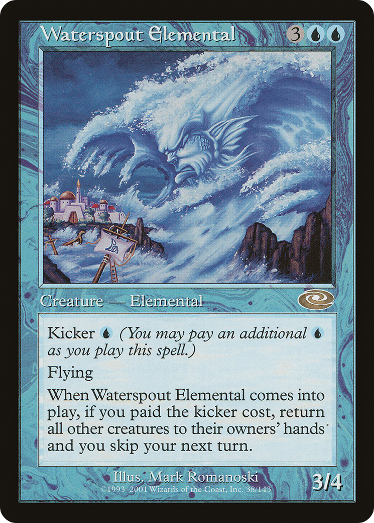 Waterspout Elemental (PLS-038) - rare