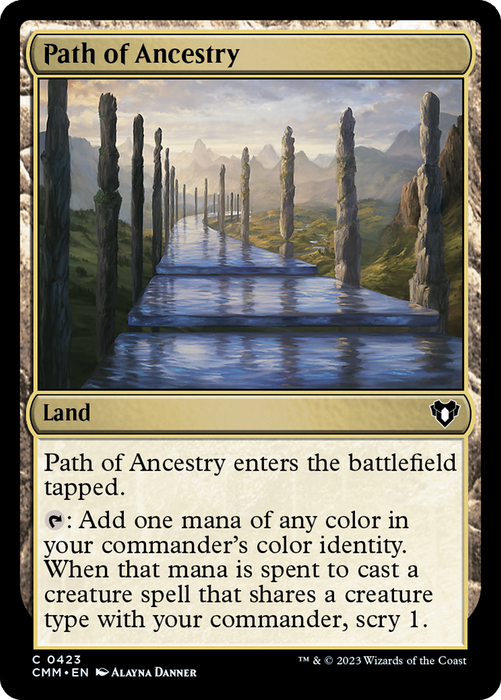 Path of Ancestry (CMM-423) - common - Foil