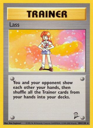 Lass (104/130) - BS2  - Rare