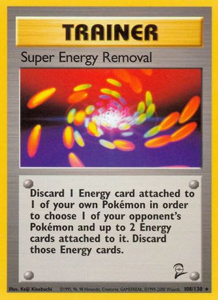 Super Energy Removal (108/130) - BS2  - Rare