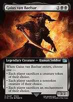 Gaius van Baelsar (Extended Art) (FIN-447) - uncommon - Foil