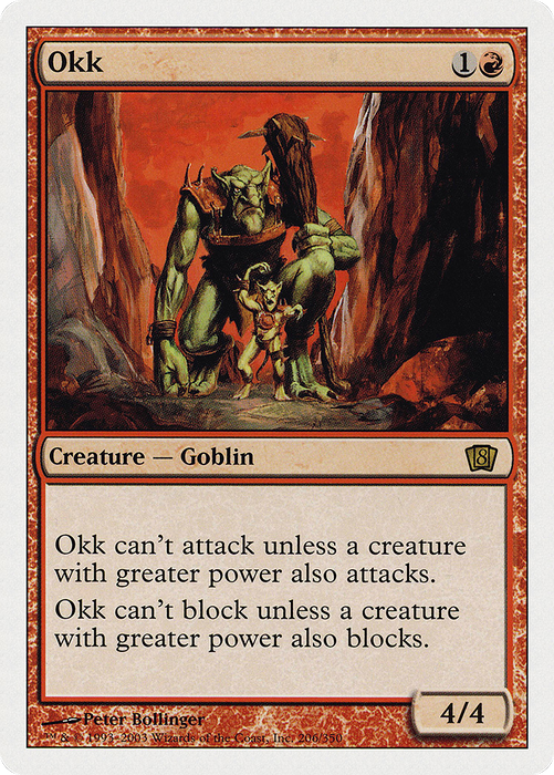 Okk (8ED-206) - rare