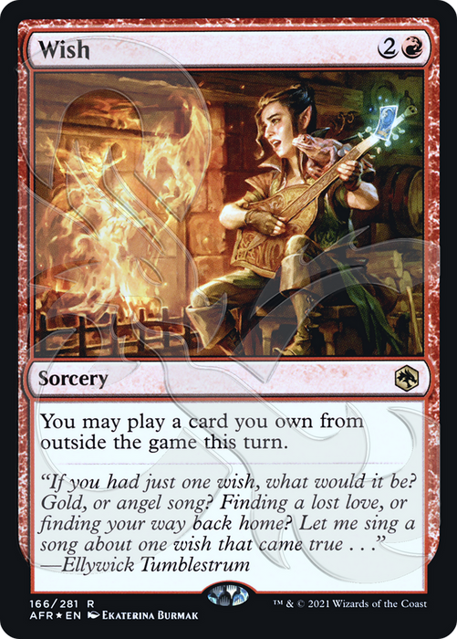 Wish (AFR&-166A) - rare - Foil
