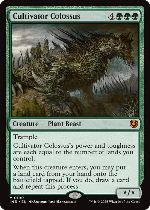 Cultivator Colossus (INR-190) - mythic - Foil