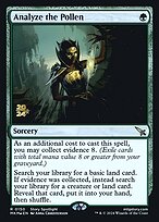 Analyze the Pollen (PRE-150S) - rare - Foil