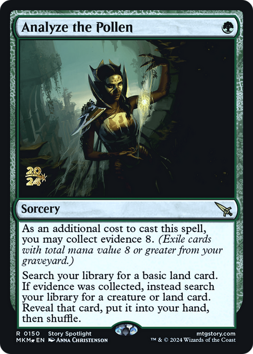Analyze the Pollen (PRE-150S) - rare - Foil