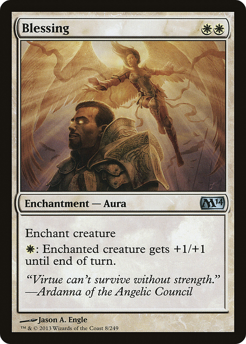 Blessing (M14-008) - uncommon - Foil