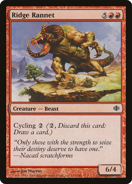 Ridge Rannet (ALA-111) - common - Foil