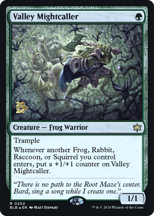Valley Mightcaller (PRE-202S) - rare - Foil