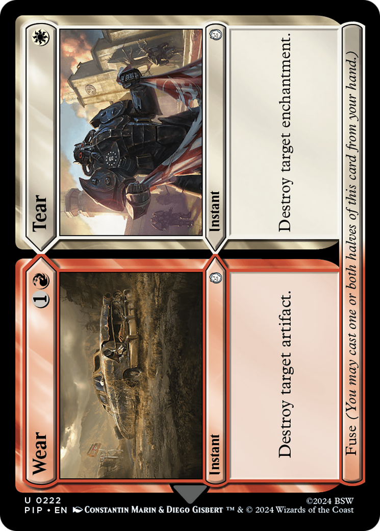 Wear // Tear (PIP-222) - uncommon - Foil