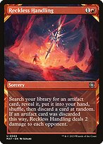 Reckless Handling (MAT-069) - uncommon: (Showcase)