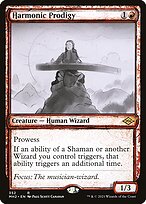 Harmonic Prodigy (MH2-352) - rare: (Showcase) - Foil