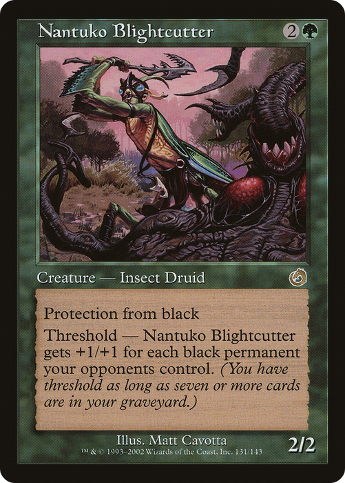 Nantuko Blightcutter (TOR-131) - rare - Foil