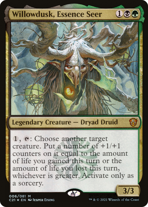 Willowdusk, Essence Seer (C21-006) - mythic - Foil