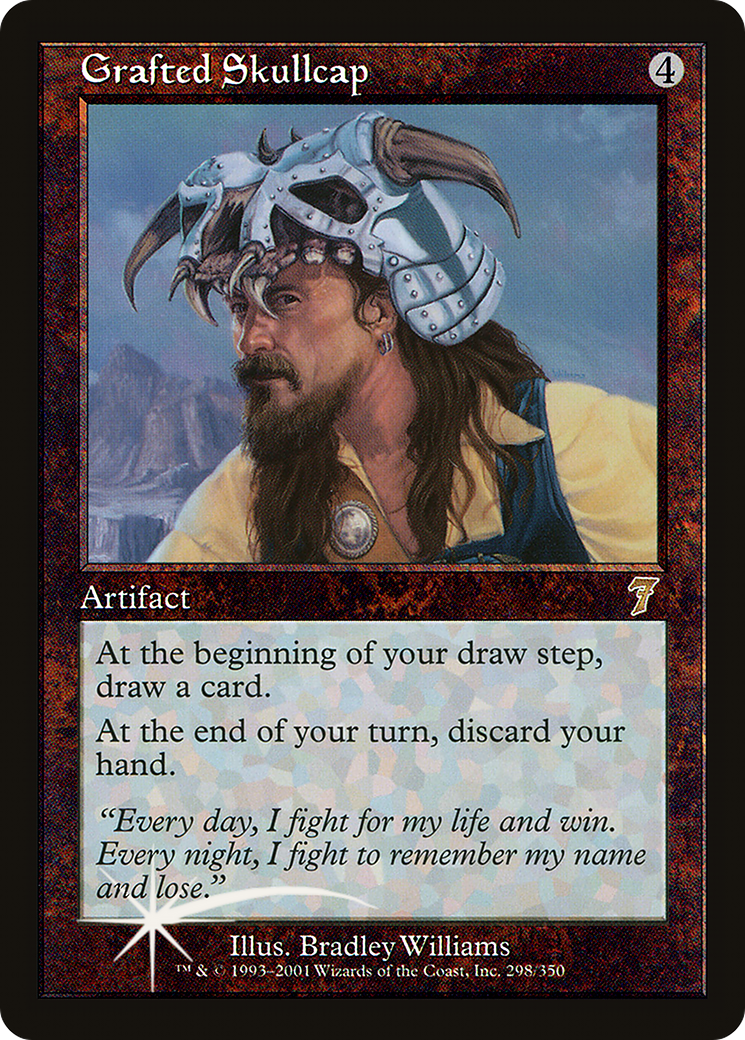Grafted Skullcap (7ED-298★) - rare - Foil
