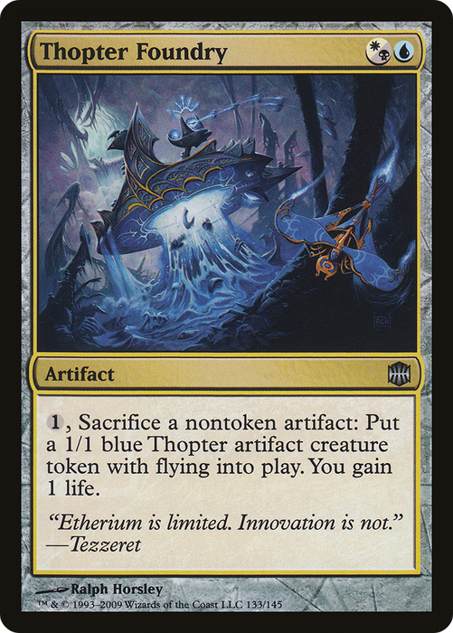 Thopter Foundry (ARB-133) - uncommon - Foil