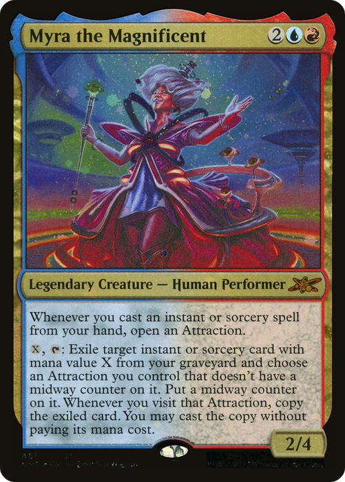 Myra the Magnificent (UNF-461) - mythic - Foil
